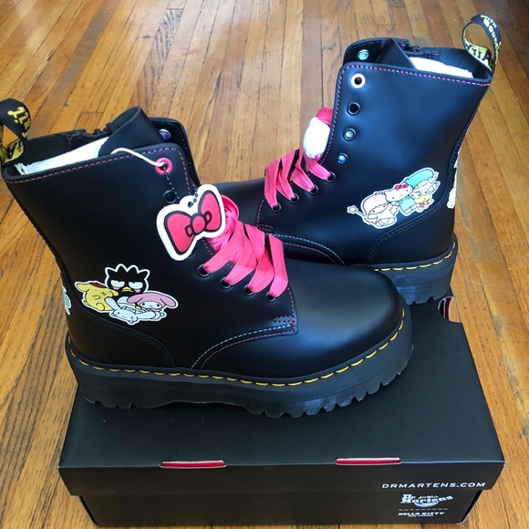 NEW Dr. Martens Hello Kitty & Friends Jadon Platform - Picture 2 of 9